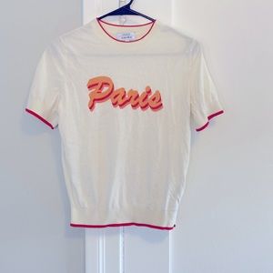 & Other Stories knit ringer tee